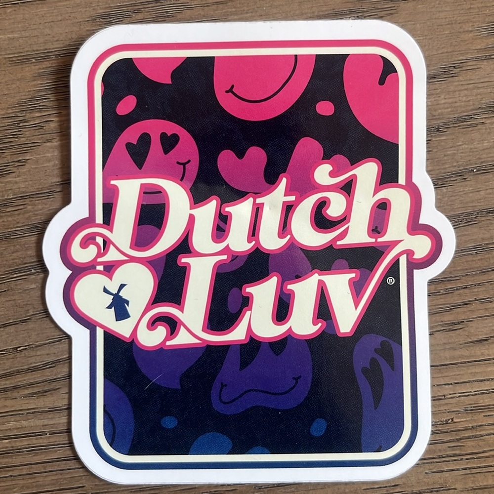 Colorful Dutch Bros Sticker Set with Fun Designs - Picture 7 of 7